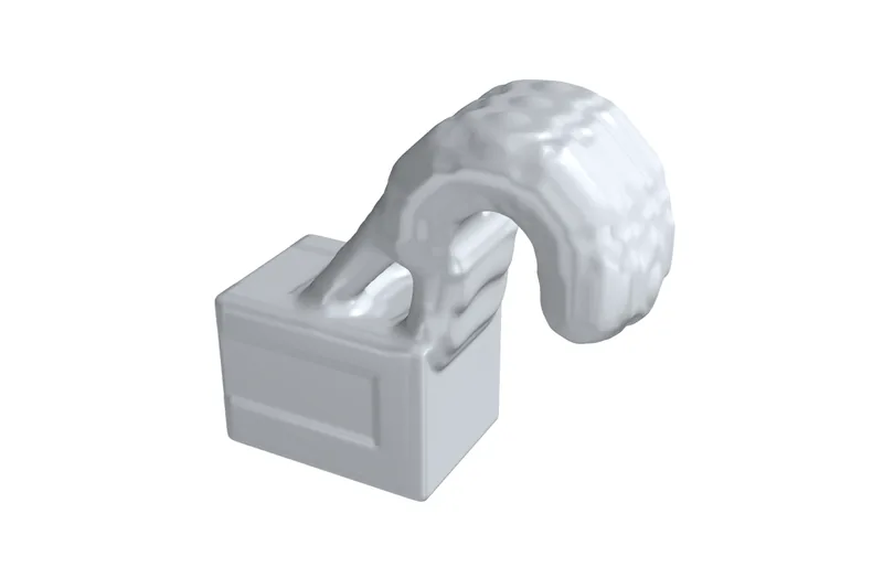 Concept CAD rendering for 993-elec-headlamp-spring-hook-f0-0001.