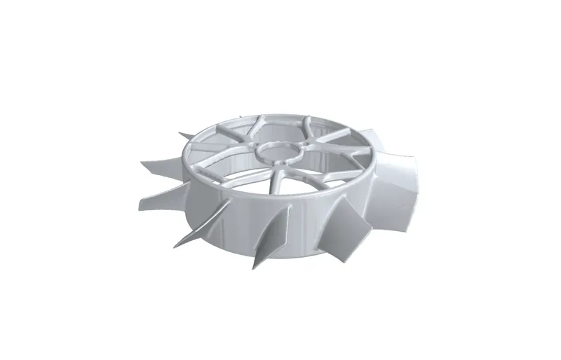 Concept CAD rendering for 993-eng-cooling-impeller-we43-f1-0001.