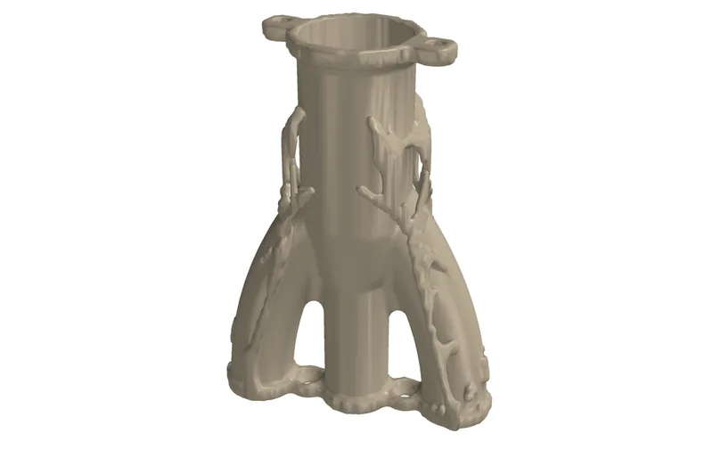 Concept CAD rendering for 993-eng-exhaust-manifold-in625-f0-0001.