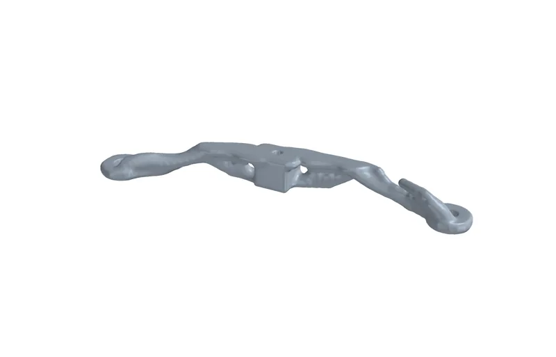 Concept CAD rendering for 993-eng-intercooler-bracket-ti-f0-0001.
