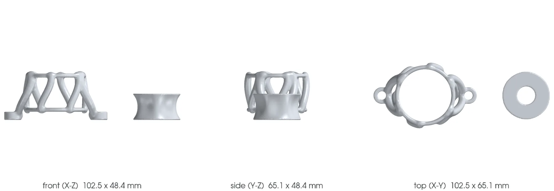 Concept CAD orthographic views for 993-eng-mounting-0001.