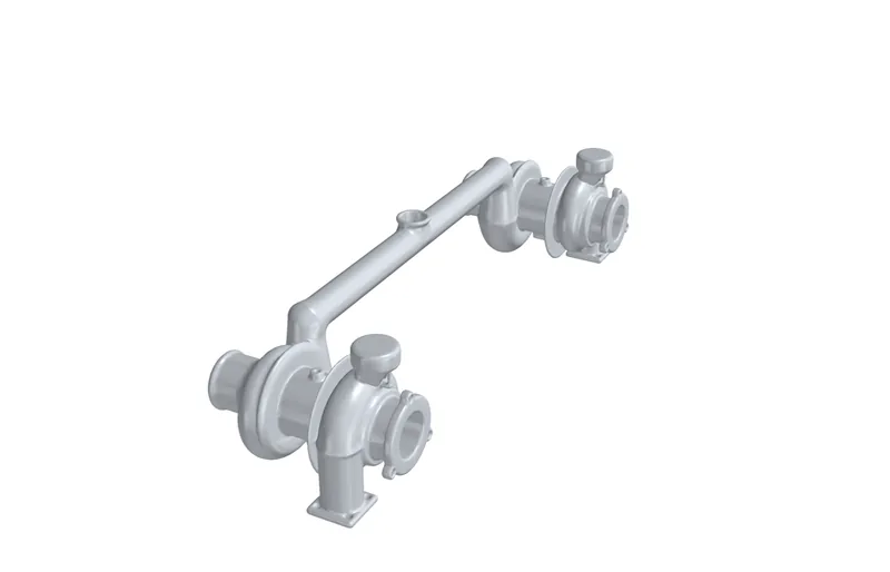 Concept CAD rendering for 993-turbocharger-k16-pair-0001.